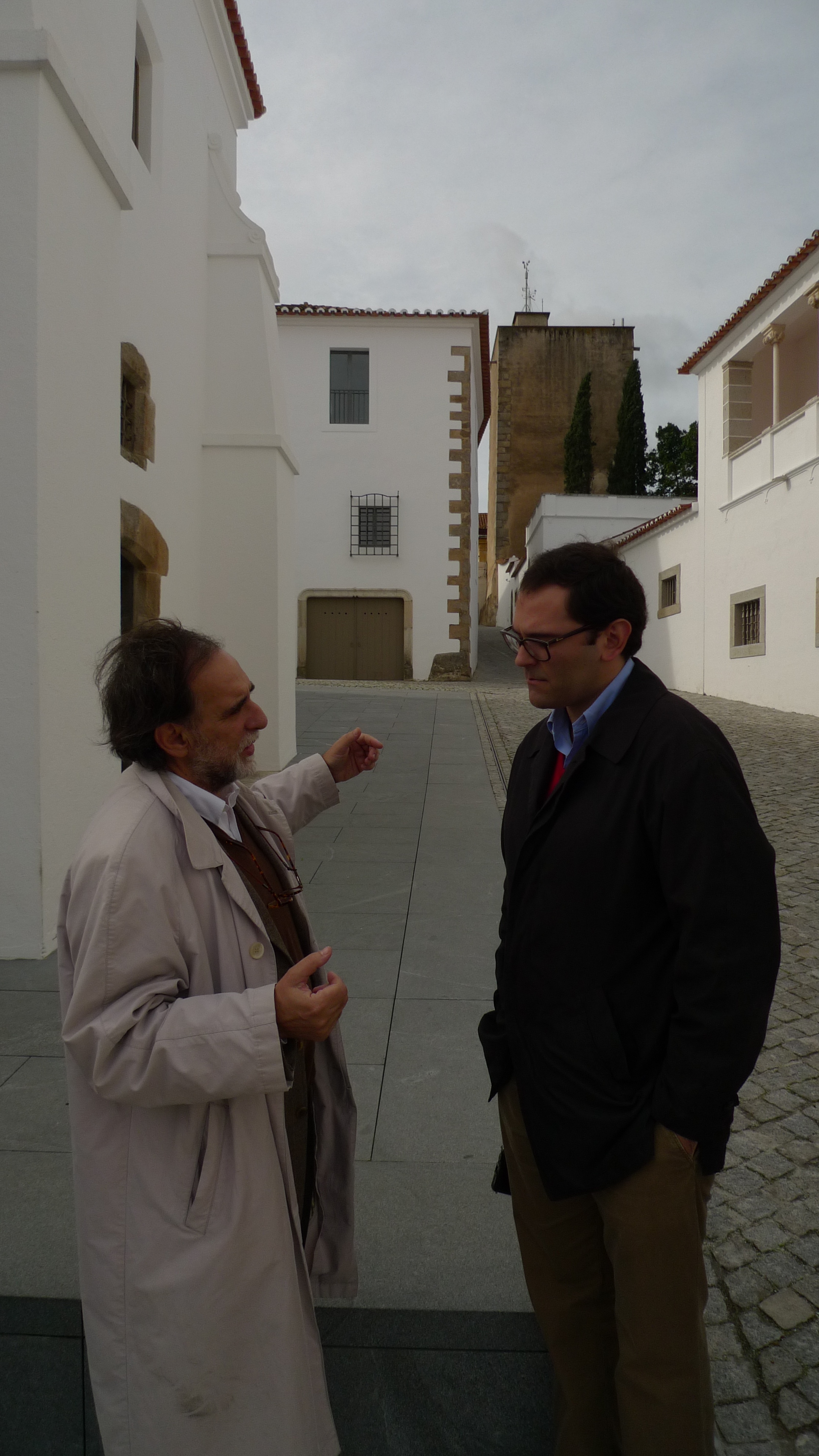 Francisco Barata Fernandes e Manuel Montenegro - Visita Guiada Páteo de São Miguel