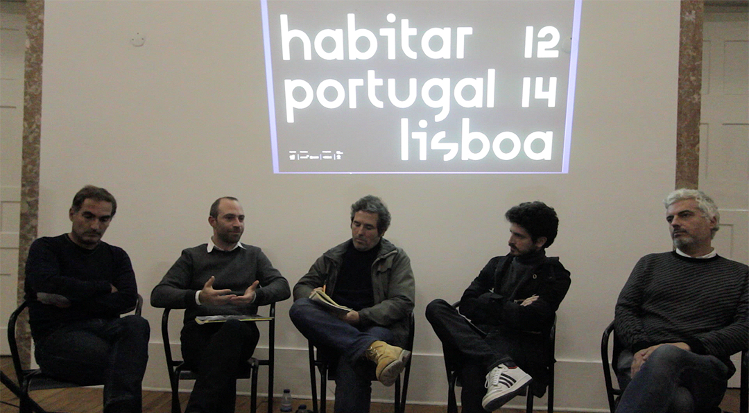 Oradores do Painel: José Mateus, Rui Mendes, Luís Tavares Pereira (comissário HP12-14), Diogo Aguiar, Vitor Balenciano